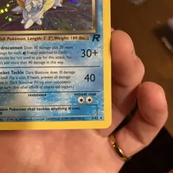 Pokemon Dark Blastoise 3/82 Team Rocket Holo Rare 70 HP English - Image 4