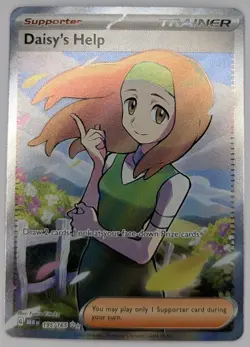Daisy's Help 195/165 Pokemon TCG Scarlet and Violet 151 Ultra Rare NM - Image 1