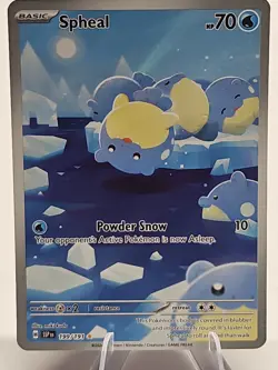 Pokemon TCG-Spheal-199/191-S&V Surging Sparks-Holo-Illustration Rare - Image 1
