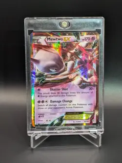 POKEMON Mewtwo EX 62/162 Breakthrough Holo LP - Image 1