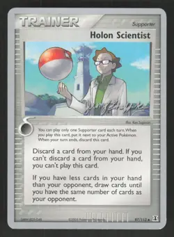 Pokemon 2007 World Championship Decks Jeremy Scharff-Kim Holon Scientist #97/113 - Image 1