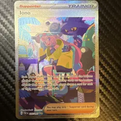 The Pokemon Company Iono 237/091 SV Paldean Fates SIR Full Art Holo EN - Image 1