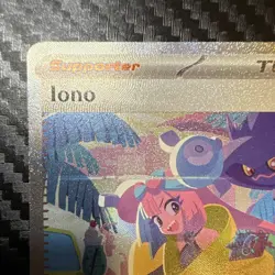 The Pokemon Company Iono 237/091 SV Paldean Fates SIR Full Art Holo EN - Image 2