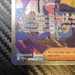 The Pokemon Company Iono 237/091 SV Paldean Fates SIR Full Art Holo EN - Image 5