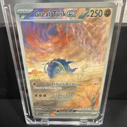 The Pokemon Company Great Tusk ex 246/198 SV01 SIR Holo HP250 EN - Image 1