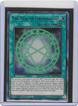 The Seal of Orichalcos DLCS-EN137 - Ultra Rare Purple - Near Mint - Yugioh - Image 1
