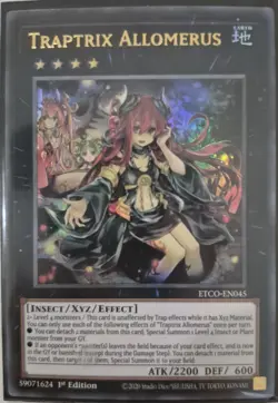 YuGiOh Traptrix Allomerus Ultra Rare 1st Edition ETCO-EN045 - Image 1