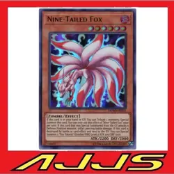 YuGiOh - Nine-Tailed Fox - DUPO-EN031 - Ultra Rare - 1st Edition NM/M - Image 1