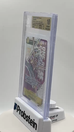 2026 One Piece Promos JPN Monkey D Luffy Serial Flagship Btl Winner Prize BGS 10 - Image 2