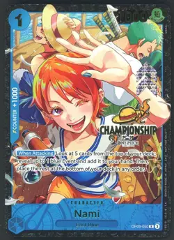 TCG 2025 One Piece EN Championship 25-26 Top 64 #050 Nami - Image 1