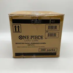 One Piece TCG OP-01 Romance Dawn Blue Bottom Booster Box Case SEALED/NEW - Image 4