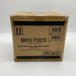 One Piece TCG OP-01 Romance Dawn Blue Bottom Booster Box Case SEALED/NEW - Image 5