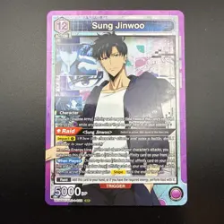 SUNG JINWOO SR UE17BT/SLG-1-022 UNION ARENA SOLO LEVELING NM EN English - Image 1