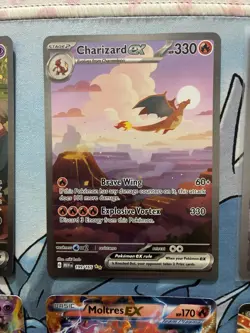 Pokemon Card Full Art Alt Art Fire Charizard Moltres Gardevoir 47 Cards - Image 5