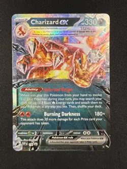 Charizard ex 196 Sv: Scarlet & Violet Promo Cards Holo - Image 1