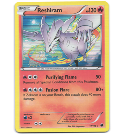 Pokemon 2013 Moderate Play Reshiram 17/116 Plasma Freeze Holo Card - Image 1