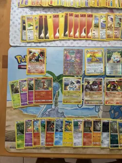 Vintage Pokemon Card Lot Holo Etc MP-Damaged Charizard Mew Umbreon Fire 860+ - Image 3