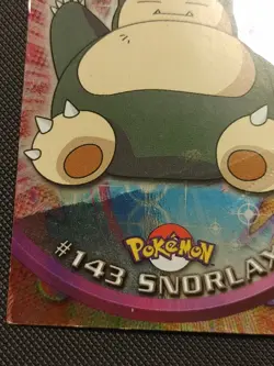 Pokemon 2000 Topps Pokemon TV Animation Edition Series 3 #143 Snorlax Card TCCCX - Image 2