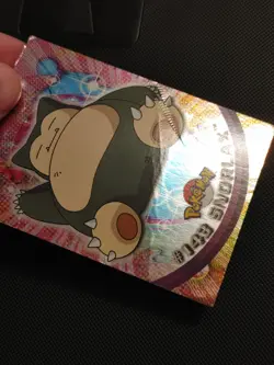 Pokemon 2000 Topps Pokemon TV Animation Edition Series 3 #143 Snorlax Card TCCCX - Image 3
