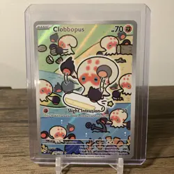 Pokemon Clobbopus Surging Sparks 207/191 Illustration Rare Card NM/M - Image 1