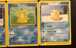 Pokemon TCG Vintage Lot of 12 Psyduck Neo Destiny Psyduck Team Rocket Returns LP - Image 5
