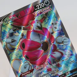 Pokemon TCG - Hoopa V 253/264 Fusion Strike Full Art - NM - Image 1