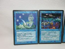 HIGH TIDE X3 MAGIC THE GATHERING FALLEN EMPIRES 1994 VTG MTG CARD #434 - Image 3