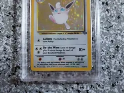 1999 Pokemon - Wigglytuff 16/64 - Jungle Holo - GMA 6 EX-NM #91027879 - Image 4