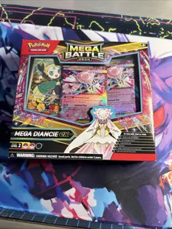 NEW Pokemon TCG Mega Battle Deck Mega Diancie EX Sealed Box 2025 Ready To Play! - Image 1