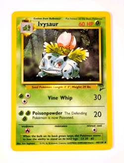 Vintage Pokemon Card - 2000 Pokemon TCG - Base Set 2 Ivysaur 44/130 - Image 1