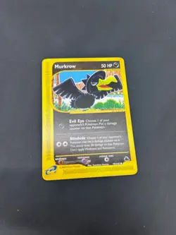 2003 Pokemon Skyridge Murkrow #79/144 Non-Holo e-Reader WOTC Vintage - Image 1