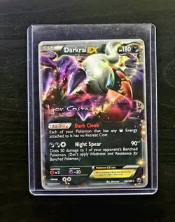 Darkrai EX - Igor Costa 63/108 2012 - World Championship Deck ULTRA RARE CARD - Image 1