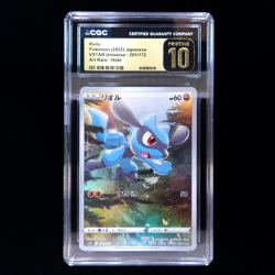 Riolu | 201/172 | 2022 s12a VSTAR Universe | Pokemon TCG | CGC Pristine 10 - Image 1