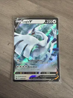 Lugia V SWSH301 LP/NM Black Star Promo Pokemon TCG - Image 1