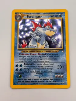 Pokemon Feraligatr Holo Foil Neo Genesis Unlimited 4/111 LP - Image 4