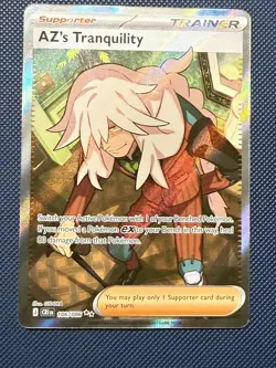 Pokemon TCG AZ's Tranquility 106/086 Ultra Rare ME04: Chaos Rising Trainer M/NM - Image 1