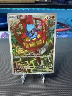 Riolu 010 Holo Promo ME: Mega Evolution Pokemon NM - Image 1