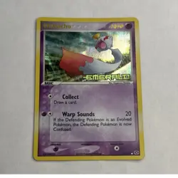The Pokemon Company Chimecho 12/106 Emerald Reverse Holo Rare English MP - Image 1