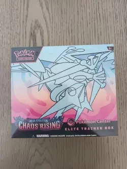 Pokemon Mega Evolution: Chaos Rising POKEMON CENTER ETB (IN HAND) - Image 1