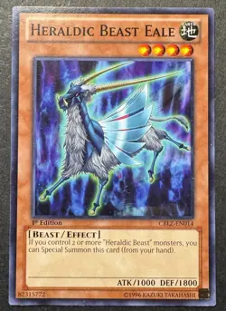 Heraldic Beast Eale CBLZ-EN014 Yu-Gi-Oh! TCG - Image 1