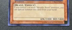 Heraldic Beast Eale CBLZ-EN014 Yu-Gi-Oh! TCG - Image 5