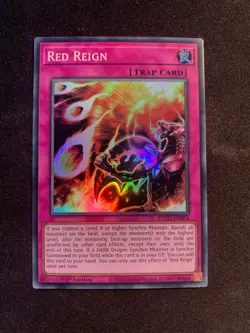 Red Reign - ETCO-EN074 - Super Rare - 1st Edition - Yu-Gi-Oh - Image 1