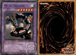 Metal Dragon LOB-102 The Legend of Blue Eyes White Dragon Yu-Gi-Oh Unlimited NM - Image 2