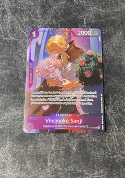 Vinsmoke Sanji OP10-063 Treasure Rare Alternate Art One Piece Card English - Image 1