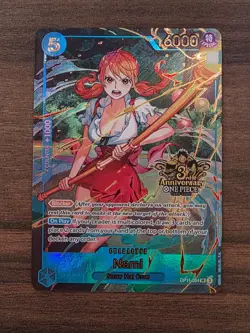 One Piece TCG Nami OP11-054 3rd Anniversary Set – English – NM - Image 1