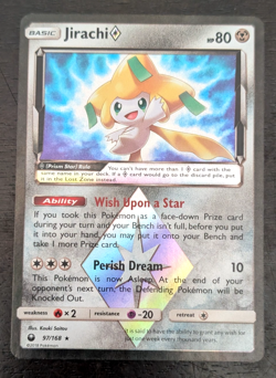 POKEMON ~ JIRACHI PRISM STAR ~ 97/168 ~ CELESTIAL STORM RARE HOLO CARD ~ LP - Image 1