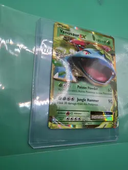 Venusaur EX Pokemon Holo Ultra Rare XY Evolutions 1/108 Foil Card 2016 - LP - Image 5