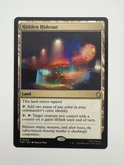 Hidden Hideout MTG Magic the Gathering Card NM Near Mint TMC - Image 1