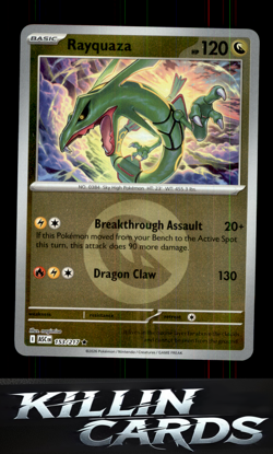Rayquaza (Energy Symbol Pattern) 153/217 Pokemon Rare ME: Ascended Heroes Card L - Image 1