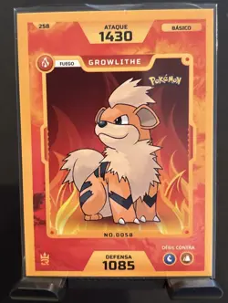 [Peru] Growlithe 258 VLP/NM 3R Torneo De Maestros Pokemon Card - Image 1